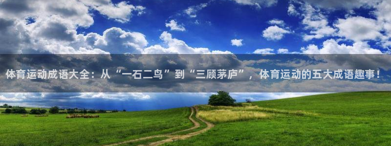 3377体育官方正版app集团官网首页：体育运动成语