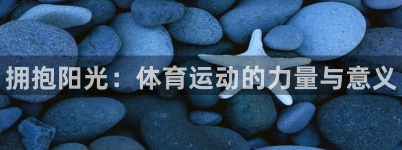 3377体育官网下载招商：拥抱阳光：体育运动的力量与