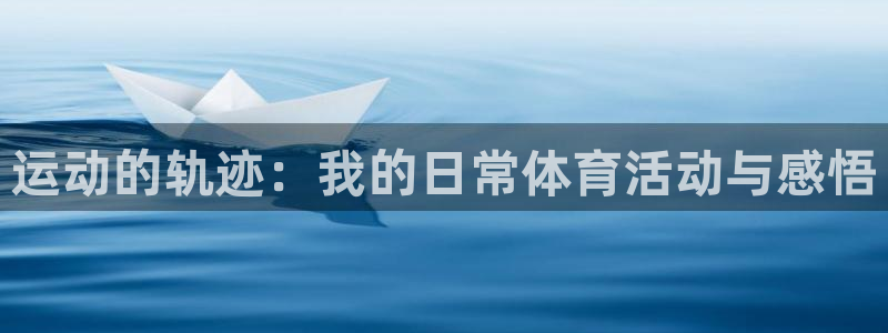 3377体育官网下载平台注册流程图：运动的轨迹：我的